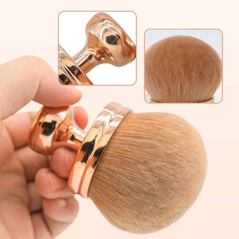 Pennello da Trucco a Testa di Fungo