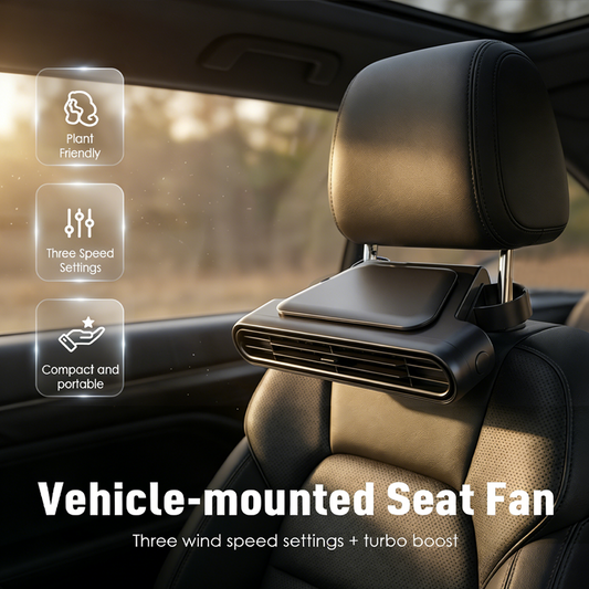 🔥ULTIMO GIORNO DI SALDI: 50% DI SCONTO🏆 Ventilatore per seggiolino auto BreezGo™ 🌬️ – Ventilatore ricaricabile a clip a 3 velocità con batteria da 3000 mAh 🔋 | Ricarica USB-C ⚡ per auto 🚗, golf cart 🛺 e camper 🏕️