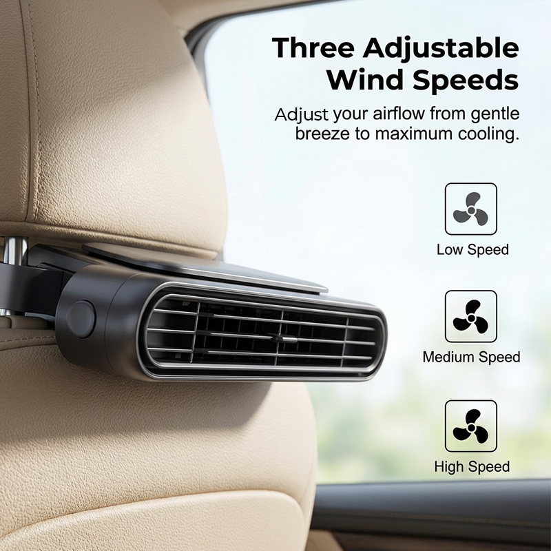 🔥ULTIMO GIORNO DI SALDI: 50% DI SCONTO🏆 Ventilatore per seggiolino auto BreezGo™ 🌬️ – Ventilatore ricaricabile a clip a 3 velocità con batteria da 3000 mAh 🔋 | Ricarica USB-C ⚡ per auto 🚗, golf cart 🛺 e camper 🏕️