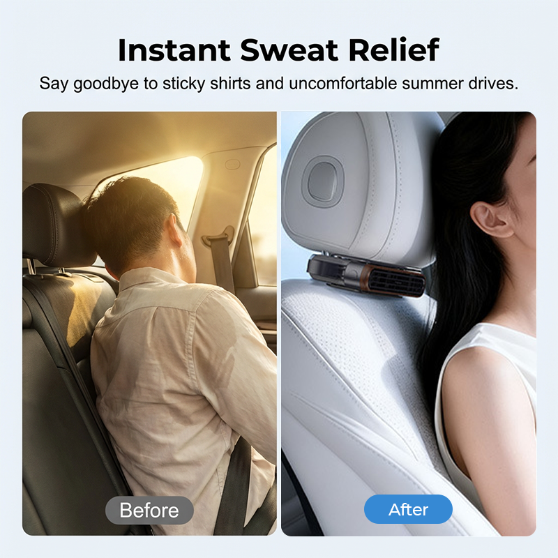 🔥ULTIMO GIORNO DI SALDI: 50% DI SCONTO🏆 Ventilatore per seggiolino auto BreezGo™ 🌬️ – Ventilatore ricaricabile a clip a 3 velocità con batteria da 3000 mAh 🔋 | Ricarica USB-C ⚡ per auto 🚗, golf cart 🛺 e camper 🏕️