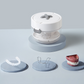 Custodia All-in-One per Apparecchio Dentale – Pulisce, Conserva e Organizza – Bagno, Specchio e Spazzola Inclusi. Chiusura Ermetica, Design Compatto.