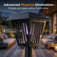 💡🦋 Sconto del 50% per un periodo limitato! 🔥Lampada antizanzare solare decorativa – Luce LED bianca calda, non necessita di cablaggi o batterie – Allontana le zanzare e crea un'atmosfera piacevole sul tuo patio 🌙🏵️