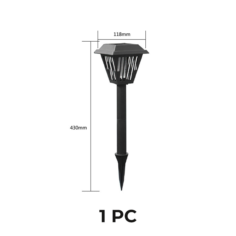 💡🦋 Sconto del 50% per un periodo limitato! 🔥Lampada antizanzare solare decorativa – Luce LED bianca calda, non necessita di cablaggi o batterie – Allontana le zanzare e crea un'atmosfera piacevole sul tuo patio 🌙🏵️