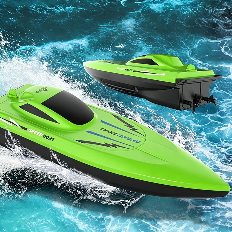 🎮🚢 HALVE PRIJS! 2,4 GHz supersnelle RC-raceboot con due motori 🌊 ⚡ –50% SCONTO (offerta del giorno)