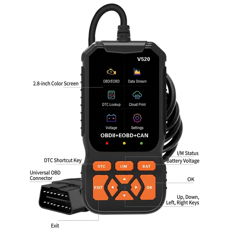 Scanner OBD2 Universale Lettore Codici Auto