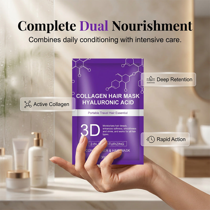 💎✨ Maschera per Capelli all’Acido Ialuronico – Riparazione Profonda e Idratazione Intensa