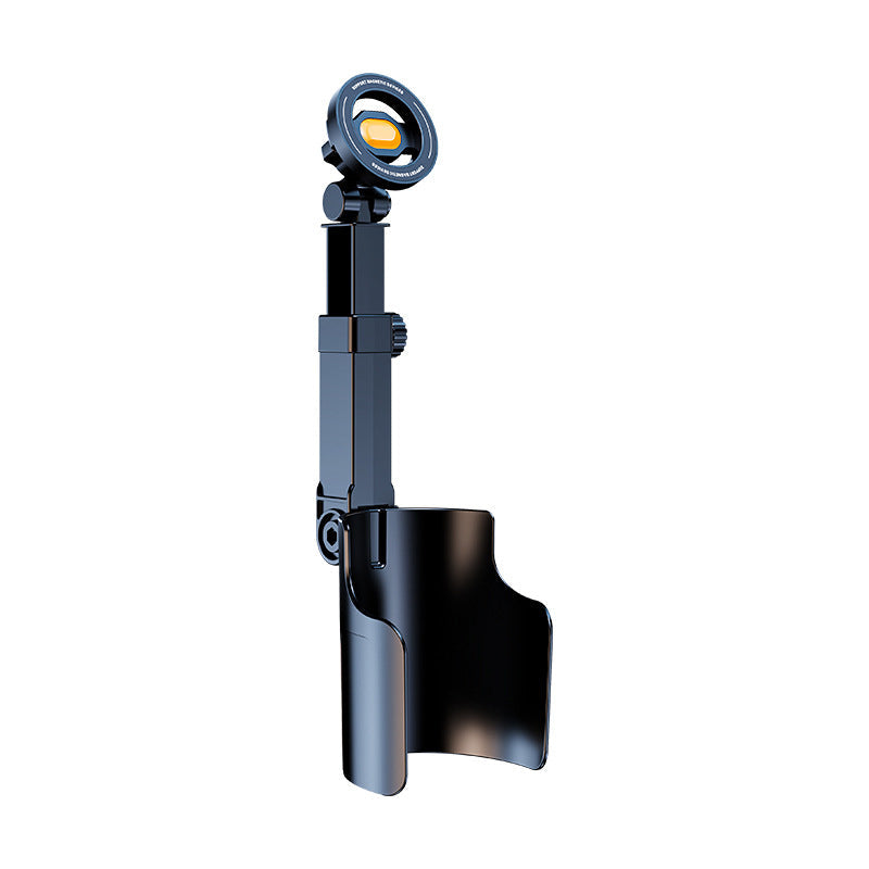 Supporto Telefono per Portabicchieri Auto – Regolabile 360°, Magnete N52 Potente, Uso con Una Mano, Compatibile con Tutti i Telefoni, Modelli Magnetico e a Morsetto per Guida Sicura