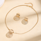 🎁Novità 2026: Sconto del 60%💥 Set collana e orecchini Modern Chic – Finitura oro, design geometrico e leggerezza – perfetto per un tocco di eleganza quotidiana o come regalo – include pezzi coordinati per un look raffinato 💫