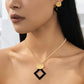 🎁Novità 2026: Sconto del 60%💥 Set collana e orecchini Modern Chic – Finitura oro, design geometrico e leggerezza – perfetto per un tocco di eleganza quotidiana o come regalo – include pezzi coordinati per un look raffinato 💫