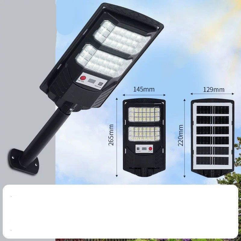 ✨Lampione solare automatico! Si accende da solo di sera, senza fili, illumina il tuo giardino.