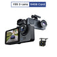 Dash Cam HD a 4 Obiettivi con Visione Notturna