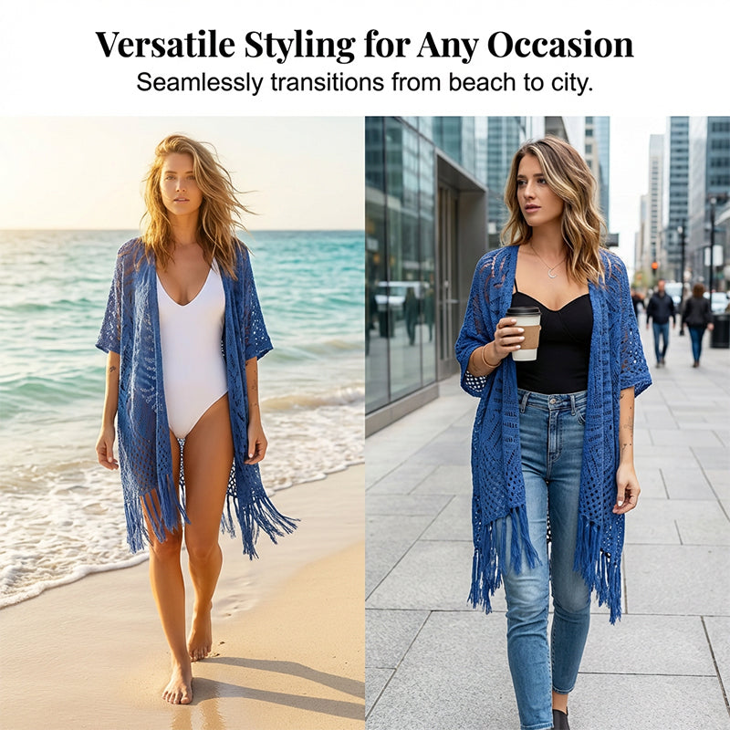 🥳2026 SCONTO HOT SALE🥳💞50K+ VENDUTI!⚡☀️ 50% SCONTO! Cardigan Estivo Trasparente – Tessuto leggero, comodo da indossare. Protezione efficace dai raggi UV – rimani fresca e protetta al sole! 🛡️✨