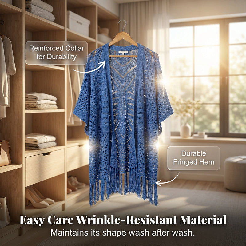 🥳2026 SCONTO HOT SALE🥳💞50K+ VENDUTI!⚡☀️ 50% SCONTO! Cardigan Estivo Trasparente – Tessuto leggero, comodo da indossare. Protezione efficace dai raggi UV – rimani fresca e protetta al sole! 🛡️✨