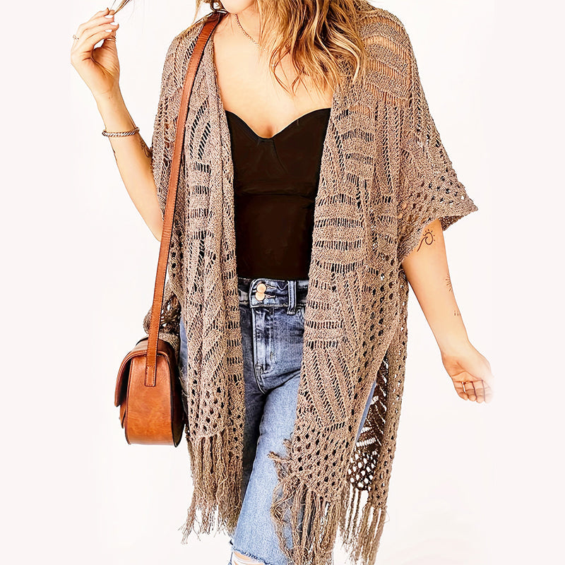 🥳2026 SCONTO HOT SALE🥳💞50K+ VENDUTI!⚡☀️ 50% SCONTO! Cardigan Estivo Trasparente – Tessuto leggero, comodo da indossare. Protezione efficace dai raggi UV – rimani fresca e protetta al sole! 🛡️✨