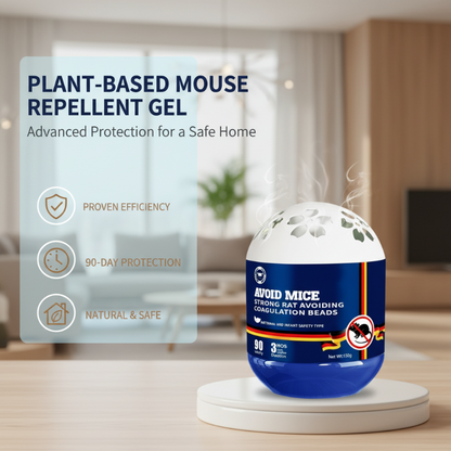 Gel repellente antitopi a base vegetale per interni