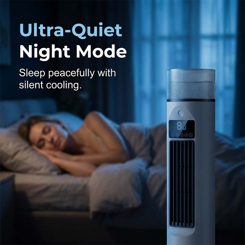 Ventilatore a Torre con Nebulizzatore a 6 Velocità