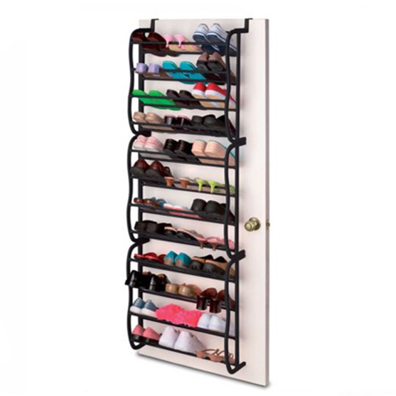 📢📢50% DI SCONTO!! ⏰ Scarpiera da appendere alla porta – 24 tasche e installazione senza attrezzi – Adatta a porte standard, può contenere fino a 24 paia di scarpe – perfetta per l'ingresso o l'armadio 🚪✨