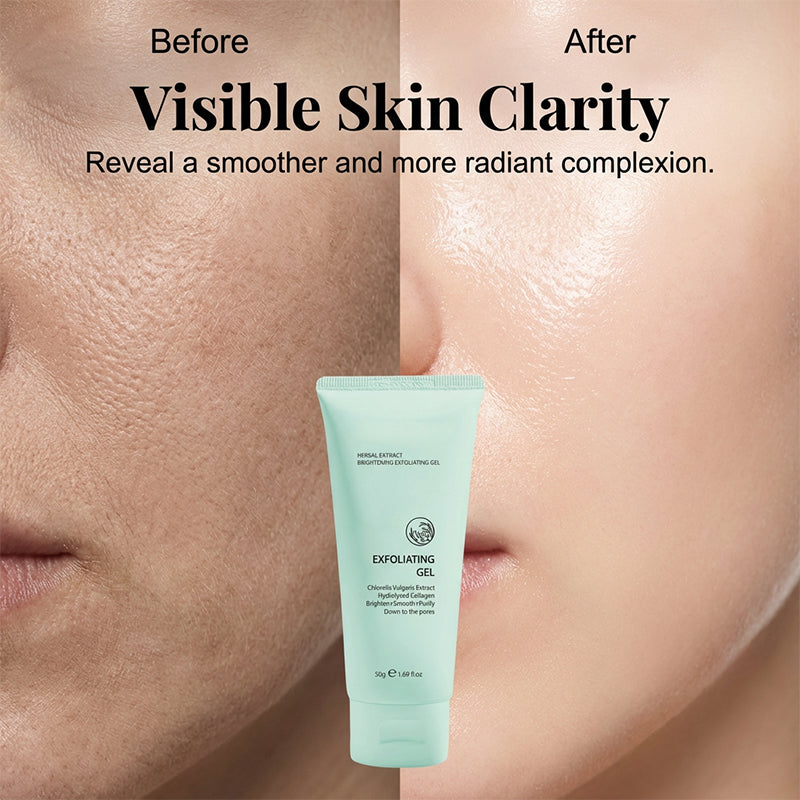 Gel esfoliante illuminante agli estratti vegetali