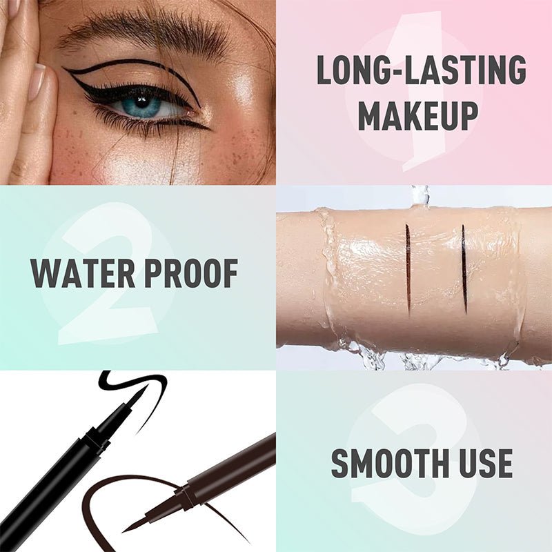 Eyeliner liquido waterproof a penna