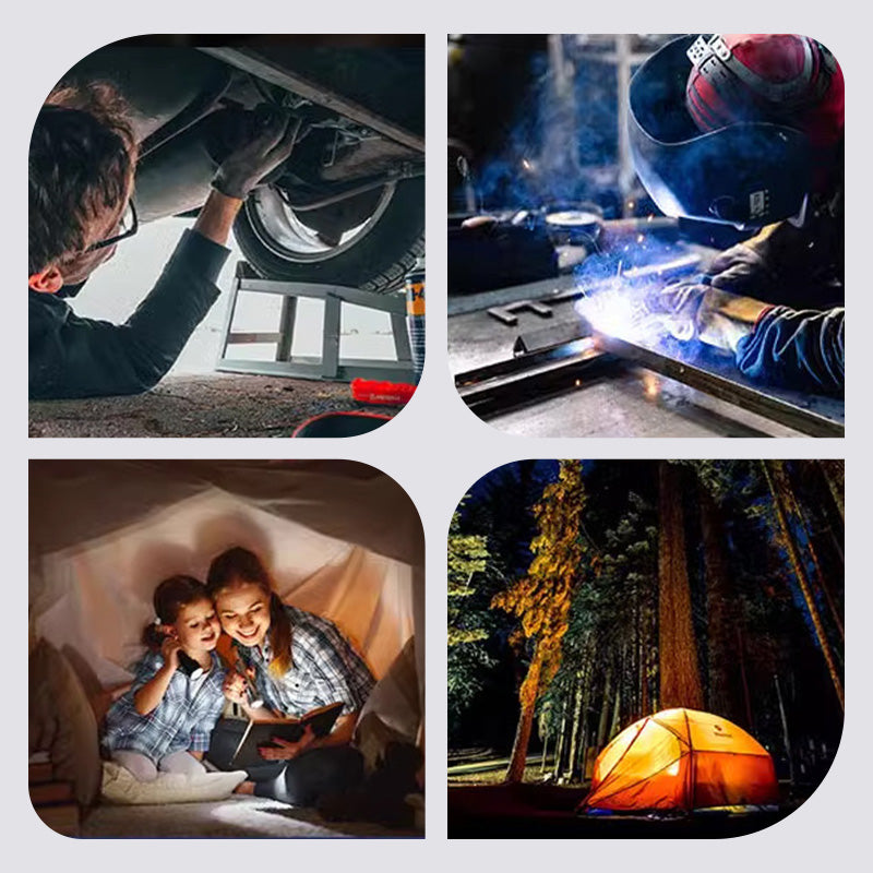 Luce da Lavoro LED Portatile Multifunzione - Lampada Ricaricabile per Officina e Garage