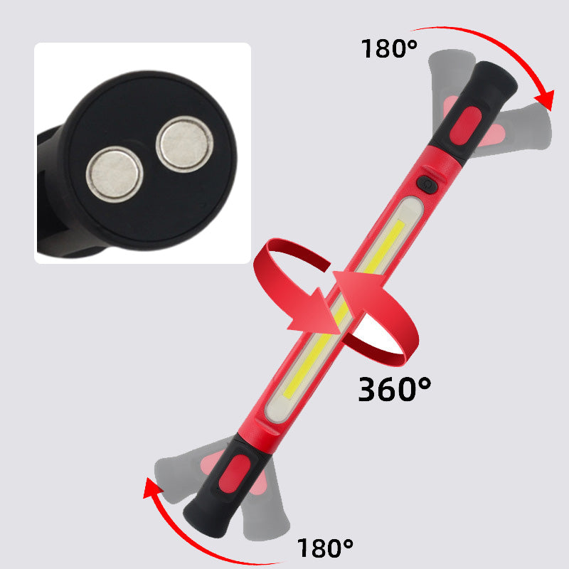 Luce da Lavoro LED Portatile Multifunzione - Lampada Ricaricabile per Officina e Garage