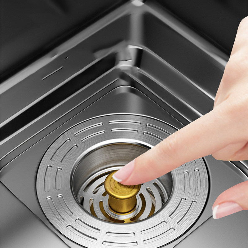 Filtro universale per scarico lavello pop-up