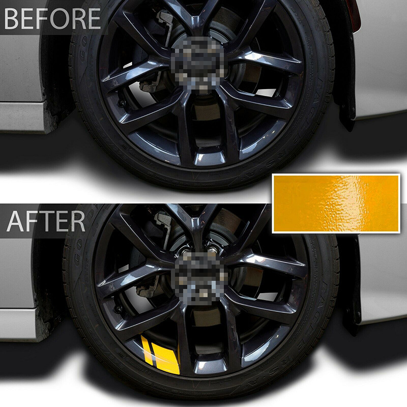 🚗✨ Adesivi riflettenti per cerchioni auto 🌟