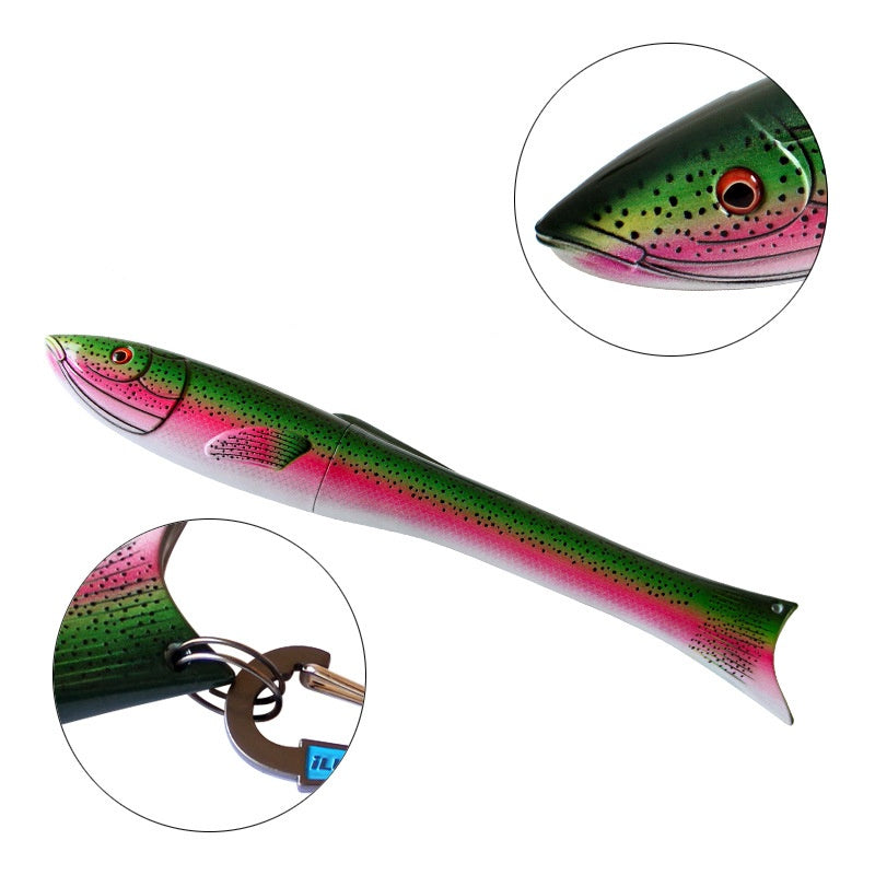 🔥Offerta speciale 2026: 50% di sconto!✨ Set canna da pesca telescopica e mulinello a forma di pesce