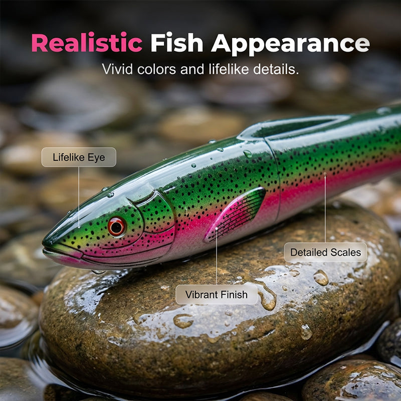 🔥Offerta speciale 2026: 50% di sconto!✨ Set canna da pesca telescopica e mulinello a forma di pesce