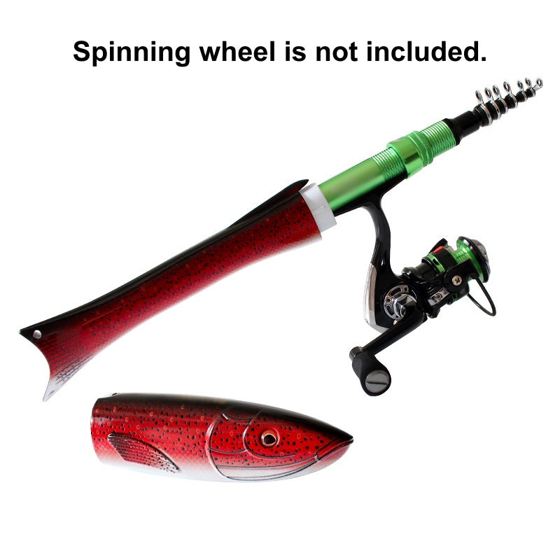 🔥Offerta speciale 2026: 50% di sconto!✨ Set canna da pesca telescopica e mulinello a forma di pesce