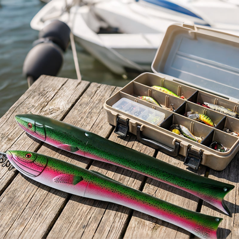 🔥Offerta speciale 2026: 50% di sconto!✨ Set canna da pesca telescopica e mulinello a forma di pesce