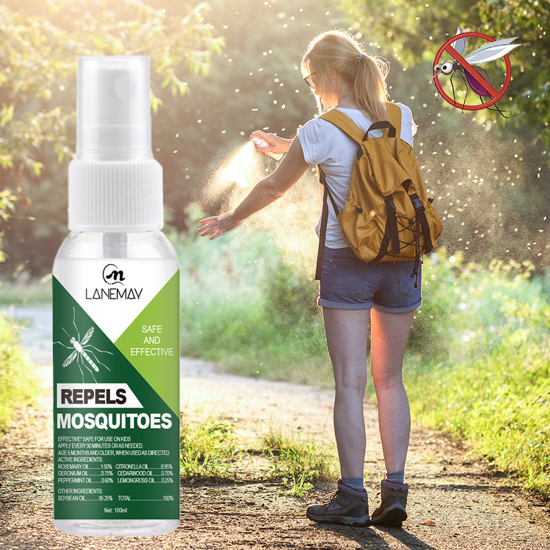 Spray Repellente Portatile per Zanzare da Esterno