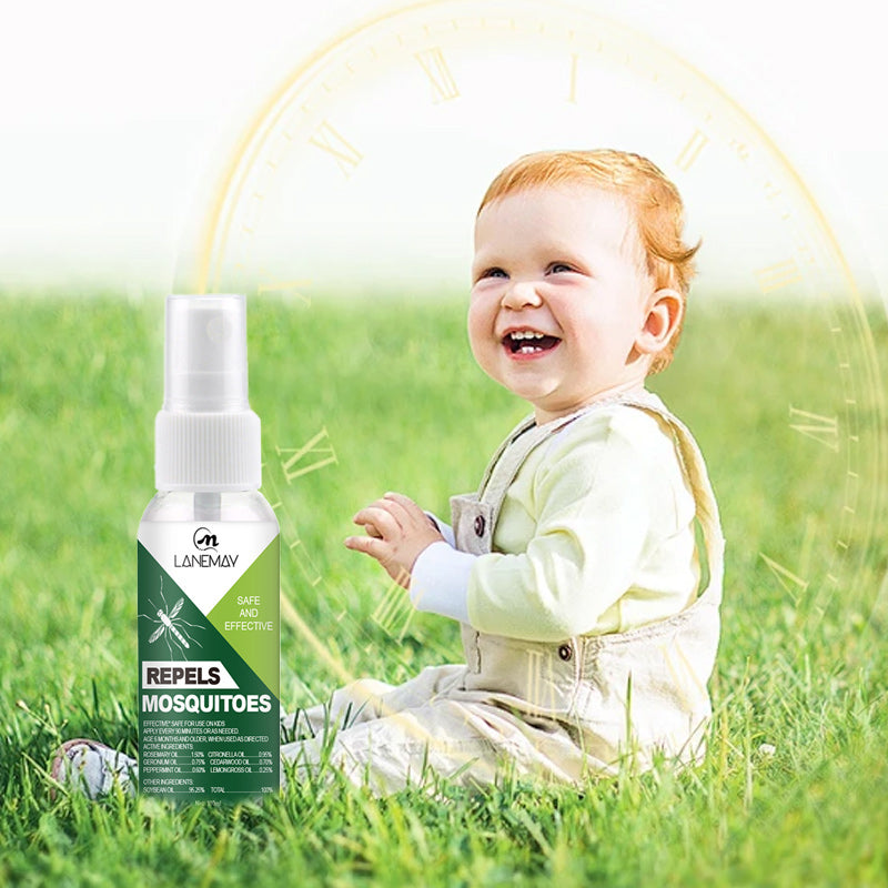 Spray Repellente Portatile per Zanzare da Esterno