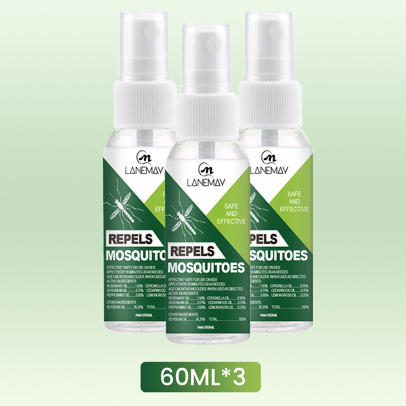 Spray Repellente Portatile per Zanzare da Esterno
