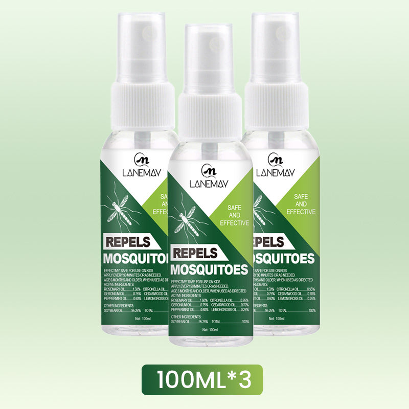 Spray Repellente Portatile per Zanzare da Esterno