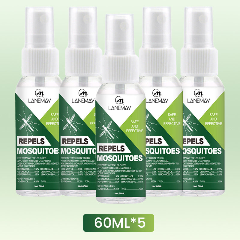Spray Repellente Portatile per Zanzare da Esterno