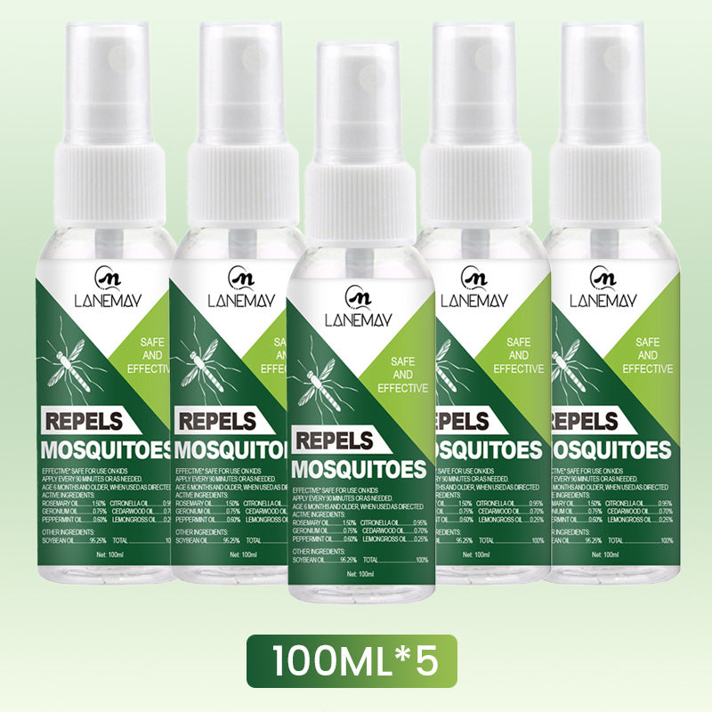 Spray Repellente Portatile per Zanzare da Esterno