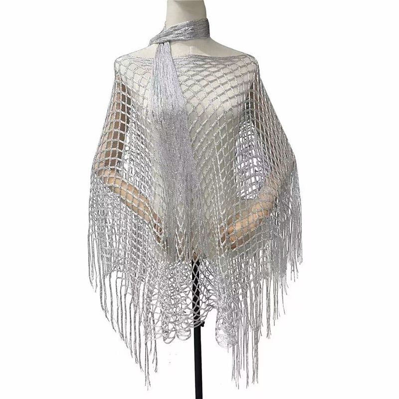 Copricostume Estivo all'Uncinetto Metallizzato – Leggero, Fluido e Elegante Senza Sforzo outfit estivo