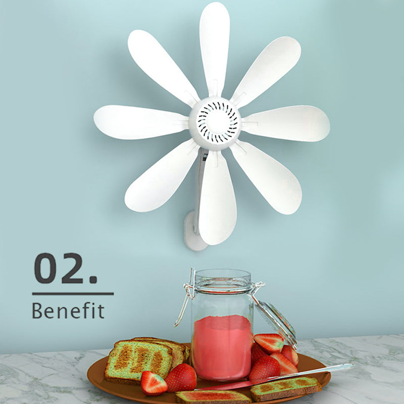 Ventilatore da parete potente e leggero per uso domestico