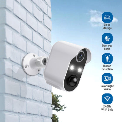 Telecamera di sicurezza domestica WiFi wireless da esterno 1080P