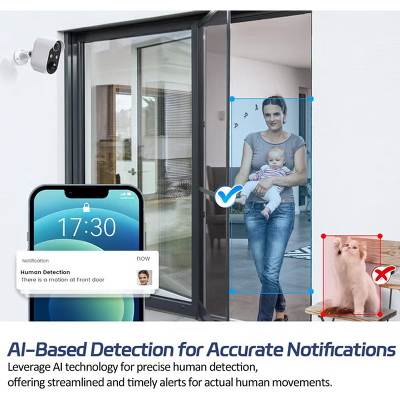 Telecamera di sicurezza domestica WiFi wireless da esterno 1080P