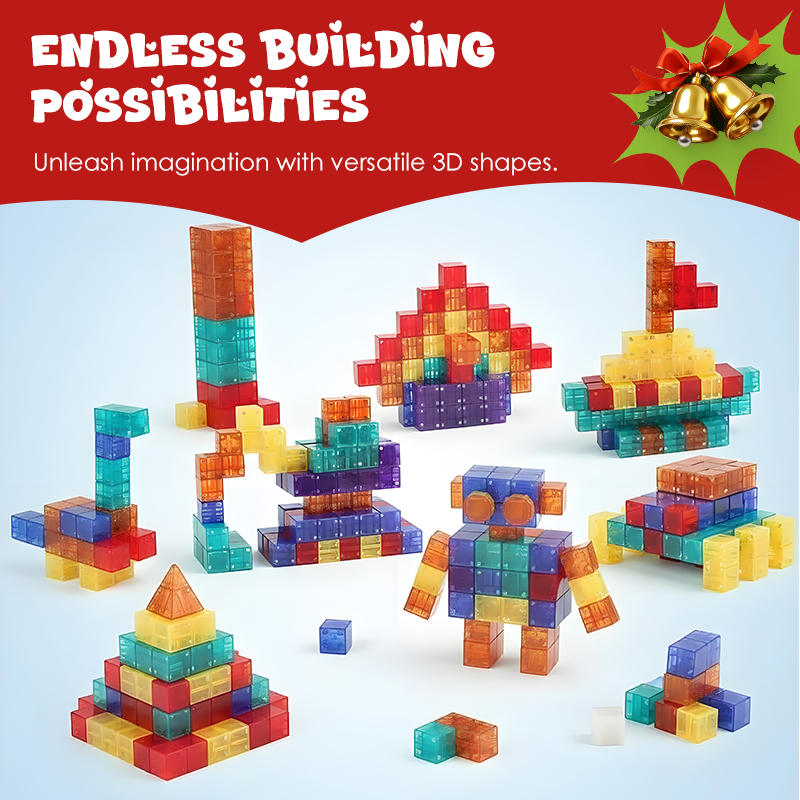 Set di mattoncini magnetici per bambini