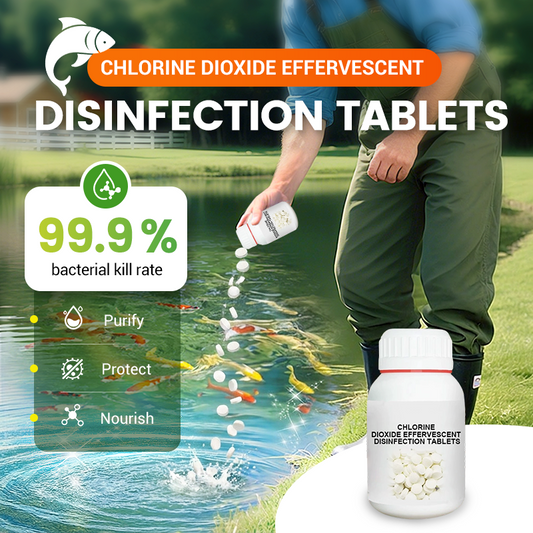 🔬Compresse effervescenti al biossido di cloro per la disinfezione🐟💧