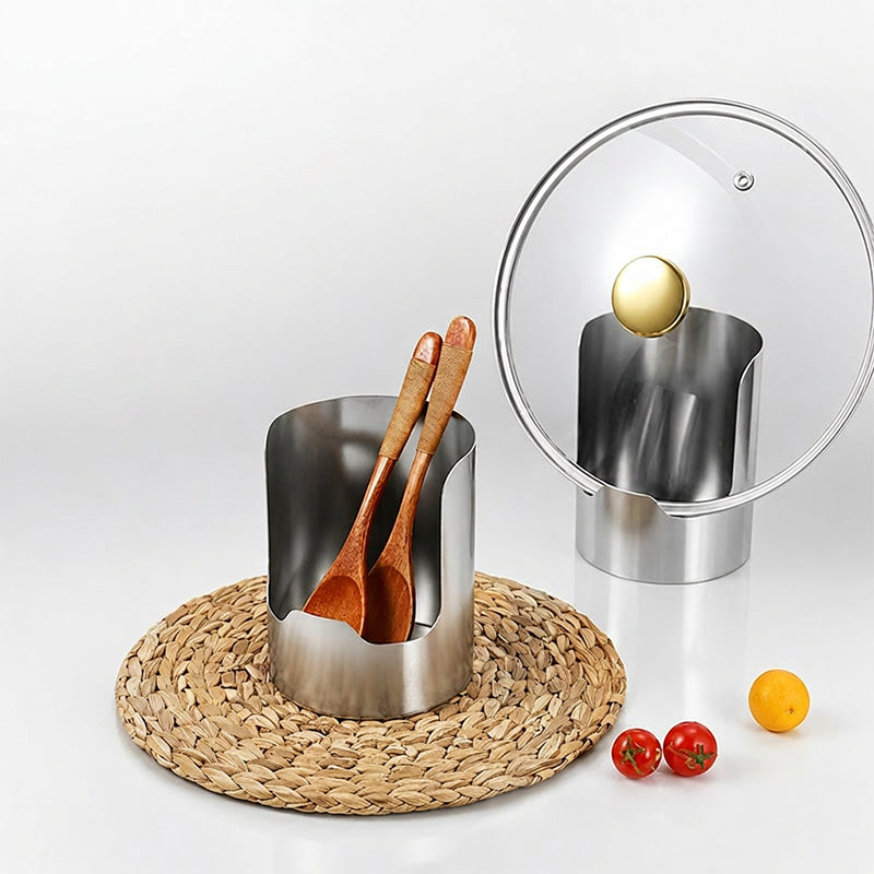 🔥 50% KORTING 🍳 Multifunctionele keukengerei-organizer | Stevig roestvrij staal voor duurzaamheid · Ruimtebesparend verticaal ontwerp · Makkelijk schoon te maken en vetafstotend