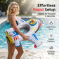 Airplane Inflatable Pool Float for Kids