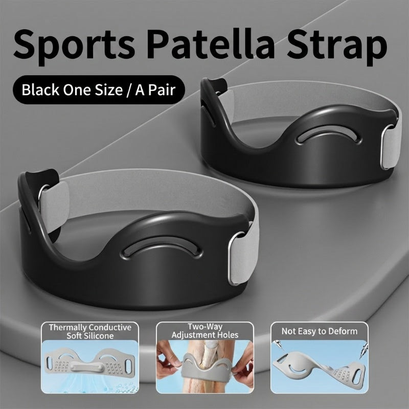 Fascia in silicone per rotula – supporto ammortizzante e traspirante 🦵