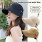 Cappello con protezione UV senza trucco