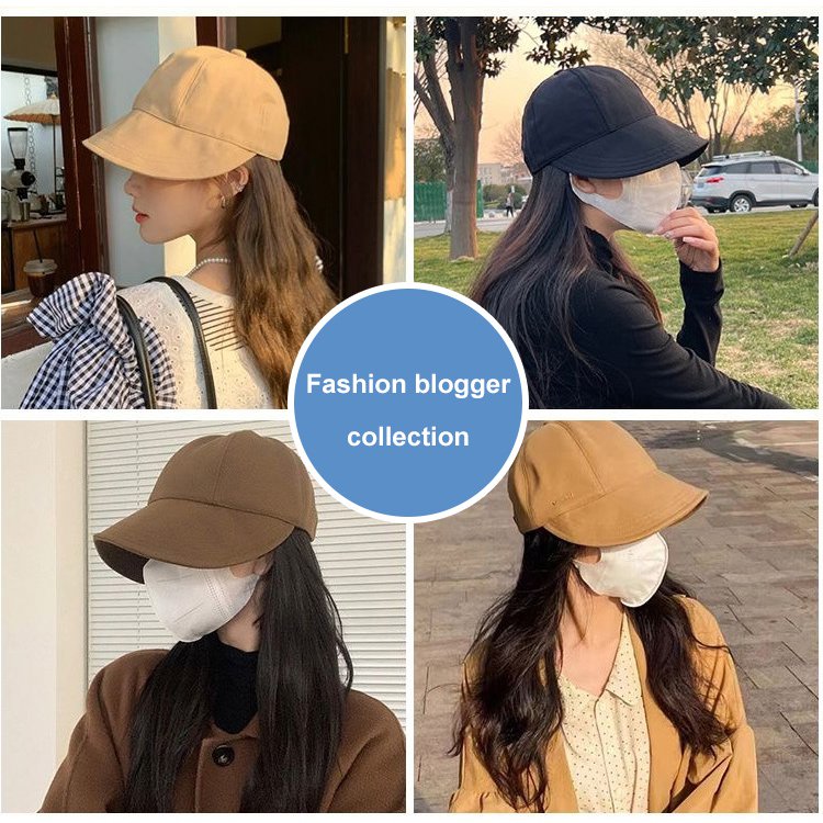 Cappello con protezione UV senza trucco