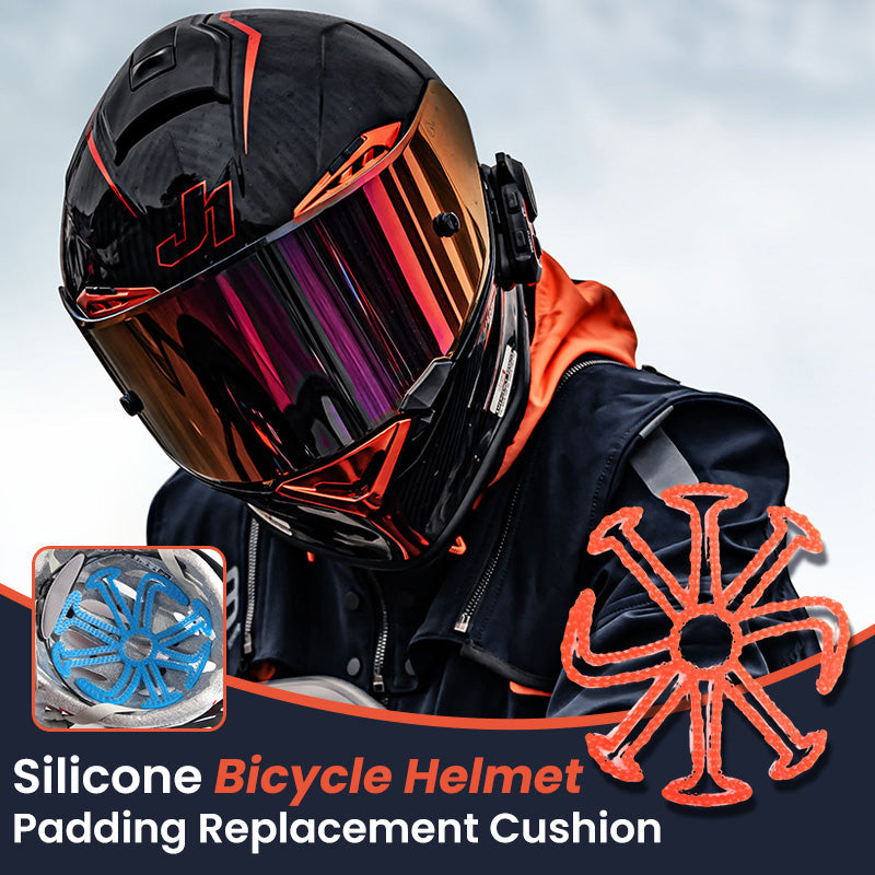 Silicone Bicycle Helmet Padding Replacement Cushion