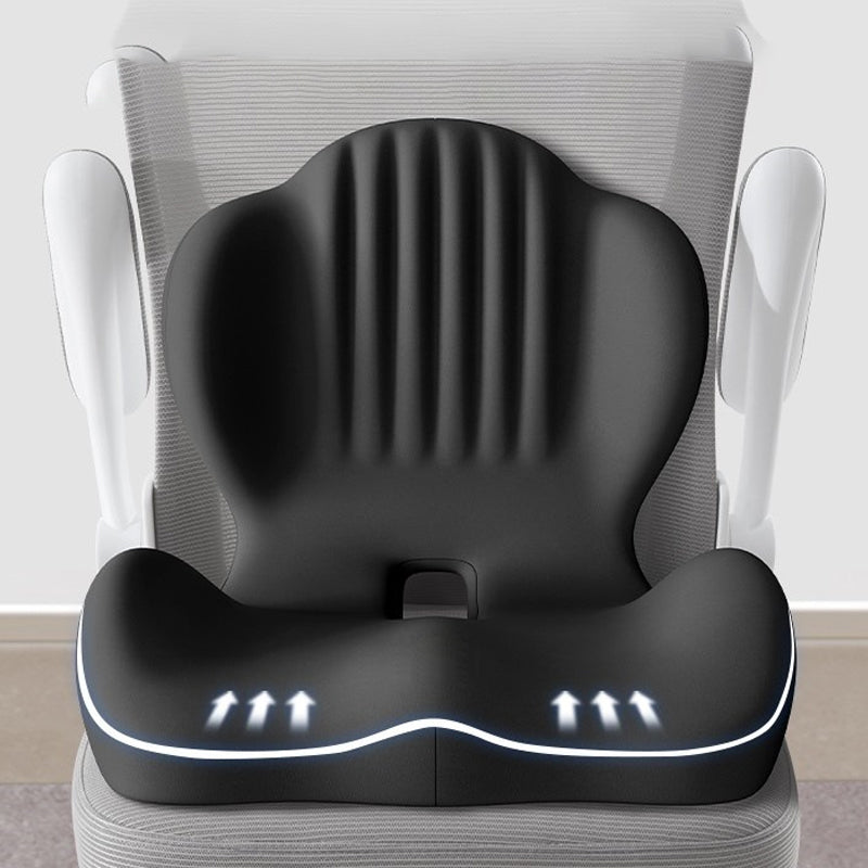 Cuscino ergonomico per seduta con supporto lombare